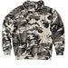 Dispatch & Control&nbsp;, a Snow Camo Heavyweight Camo Pullover Hoodie (back-view)