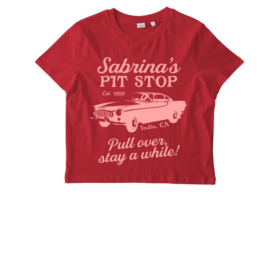sabrina's pit stop collection, a Red Stanley/Stella Women?s Stella Muser Tee