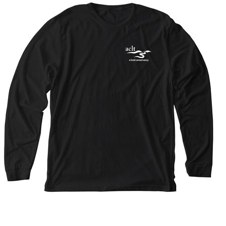 ACLT 2026 PCC-White Logo, a Solid Black Blend Premium Long Sleeve Tee