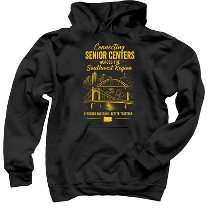 PASC Southwest Region, a Black Pullover Hoodie