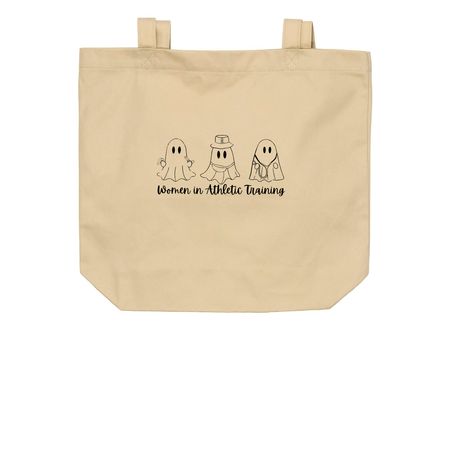 Halloween WAT Bags, a Oyster Organic Cotton Tote Bag