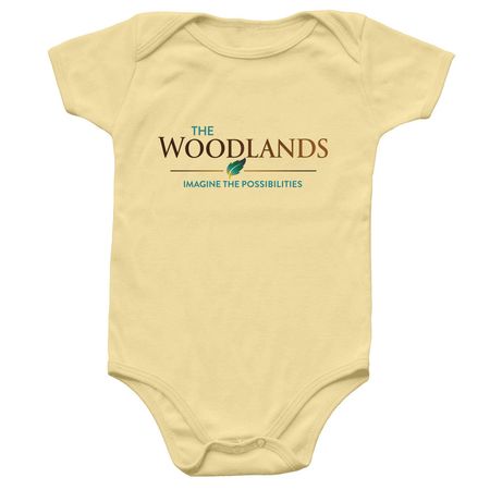The Woodlands Onesie, a Banana Infant Onesie