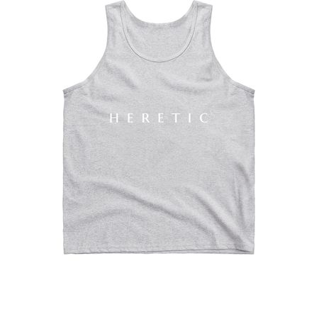 HERETIC, a Sport Grey Classic Unisex Tank Top