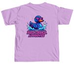 2026 Undefeated Limited Edition Apparel, a Neon Violet Comfort Colors Unisex Tee (back-view)