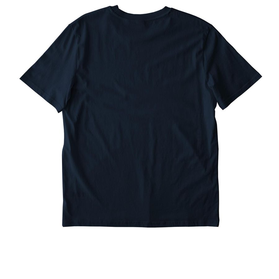 CABMM Saints Navy, a French Navy Stanley/Stella Unisex Creator 2.0 Tee (back-view)