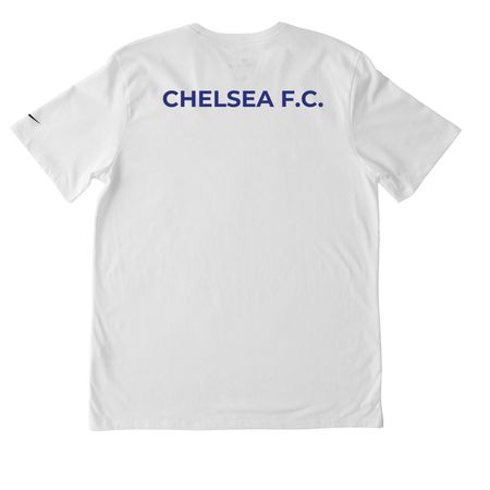 HB '86 x Nike Performance, a White Nike Dri-FIT Jersey Blend Performance Tee (back-view)