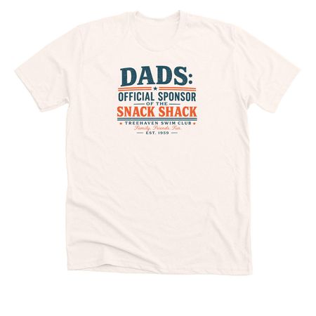 Dads Day Tees, a Heather Natural Premium Unisex Tee