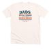 Dads Day Tees, a Heather Natural Premium Unisex Tee