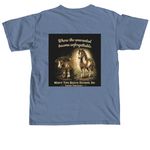 Unforgettable Tshirt Drive&nbsp;, a Blue Jean Comfort Colors Unisex Tee (back-view)