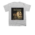 Unforgettable Tshirt Drive&nbsp;, a Sport Grey Youth Unisex Tee (back-view)