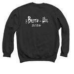 Bagagwa (The Broth-Hal 2026), a Black Crewneck Sweatshirt (back-view)