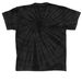 Transsexual Werewolf (text), a Black Classic Tie Dye Tee (back-view)