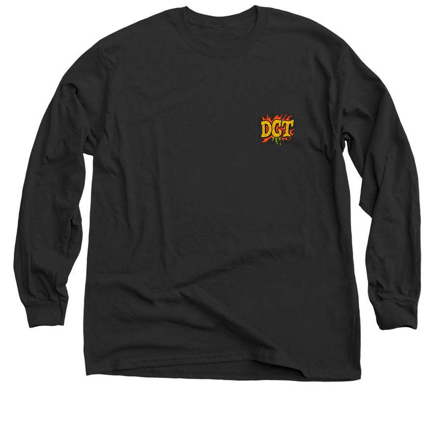 DCT Rat, a Black Classic Long Sleeve Tee