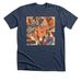 The Alice T-Shirt, a Heather Navy Premium Unisex Tee
