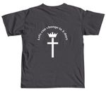 3 days, a Graphite Comfort Colors Unisex Tee (back-view)