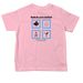 Balkoia Arts Limited - Toddler Tee, a Pink Toddler Tee (back-view)