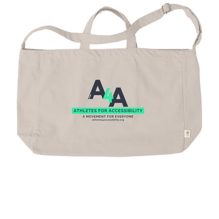 Athletes for Accessibility Tote Bags, a Pumice Reclaimist G2G Tote Bag