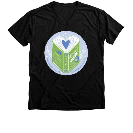 2026 VAASL Philanthropy Fundraiser&nbsp;, a Black Heather Premium V-Neck Tee