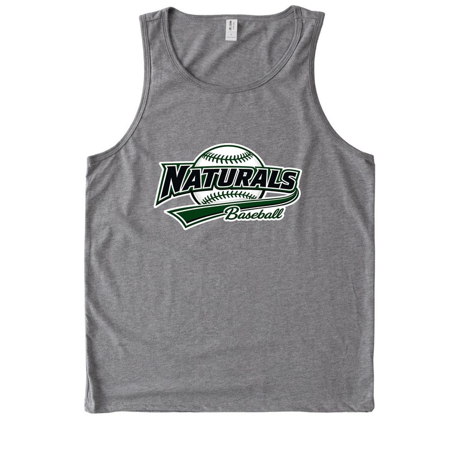 2026 FCA NEWNAN NATURALS, a Aluminum Grey Allmade Eco Triblend Tank