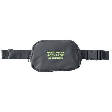 Hip Pouch for the Matriarchy, a Storm Grey Matte Hip Pack