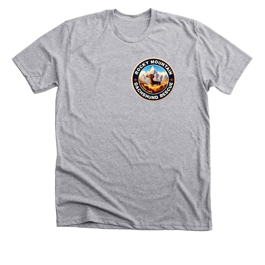 RMDR Cartoon v2, a Athletic Heather Premium Unisex Tee