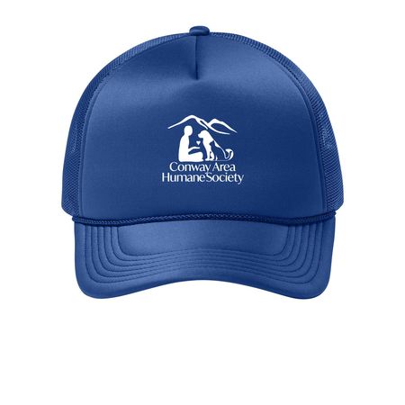 CAHS Hats, a True Royal Printed Foam Trucker Hat