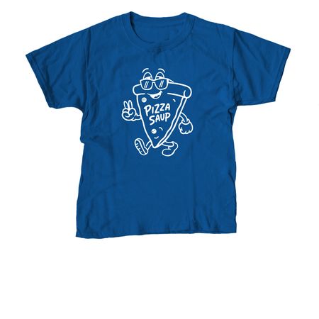 F3 PIZZA SAUP / 2026, a Royal Blue Youth Unisex Tee