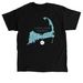 Cape Cod String Quartet Map, a Black Classic Unisex Tee