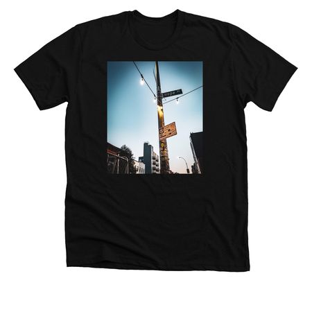 Hope St., a Solid Black Blend Premium Unisex Tee