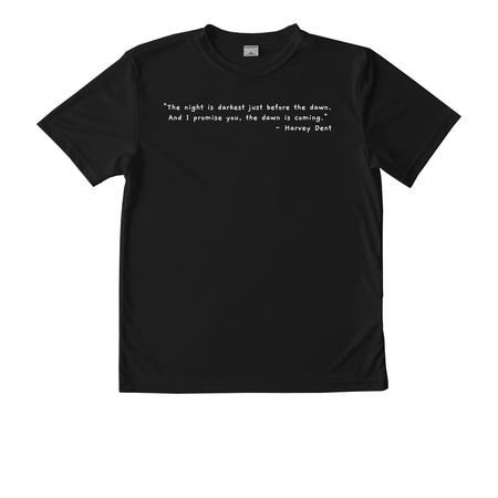 NEBRASKA COMICS, a Black Youth Performance Tee