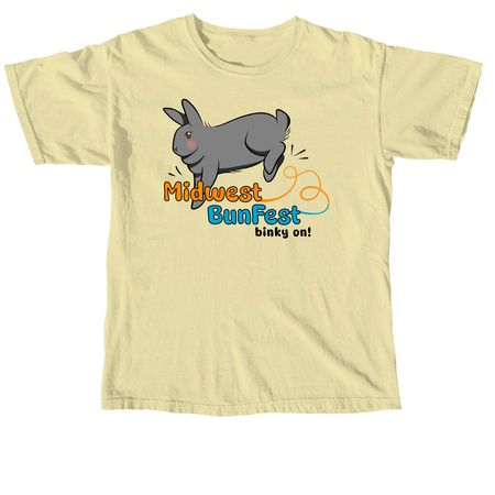 Midwest BunFest 2026, a Butter Comfort Colors Unisex Tee