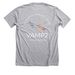 VAMP2 Awareness&nbsp;, a Athletic Heather Premium Unisex Tee (back-view)