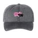 Saving Snouts Logo Hat, a Black Printed Pigment Dye Baseball Cap