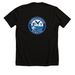 Cabrillo Nursing, a Solid Black Blend Premium Unisex Tee (back-view)