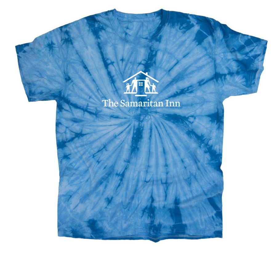 Tie Dyed Sam Inn Support, a Baby Blue Classic Tie Dye Tee