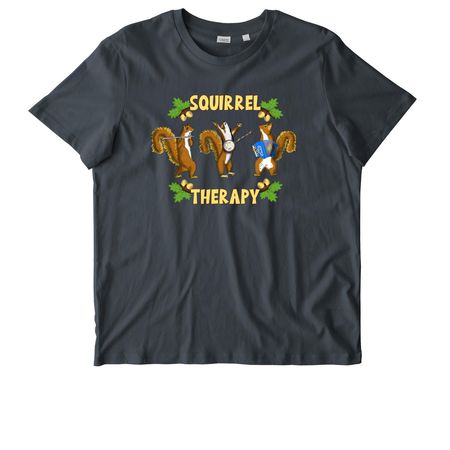 Squirrel Adult T, a India Ink Grey Stanley/Stella Unisex Crafter Tee