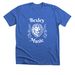 Bexley Music White Print, a Heather True Royal Premium Unisex Tee