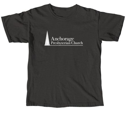 Basic APC Logo Designs, a Pepper Comfort Colors Unisex Tee