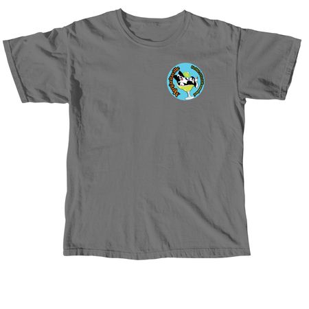 Disc O'Clock Somewhere 2026, a Grey Comfort Colors Unisex Tee