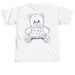 Stratton's Snuggles, a White Comfort Colors Unisex Tee (back-view)