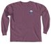 Le Bonheur Big Brains, Brave Hearts, a Berry Comfort Colors Long Sleeve Tee