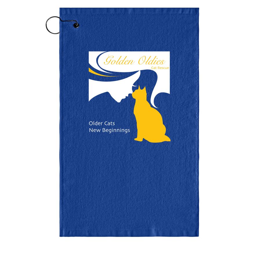 Golden Oldies Golf Towel, a Royal Golf Towel