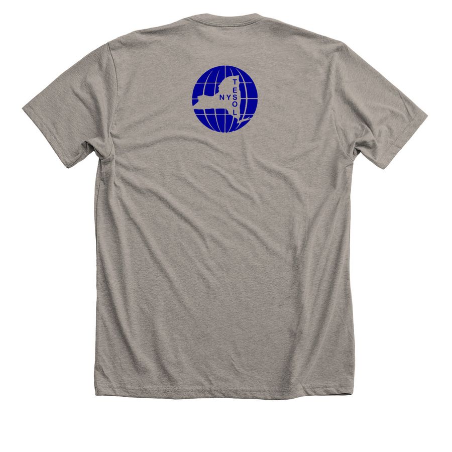 I Choose Love, a Heather Stone Premium Unisex Tee (back-view)