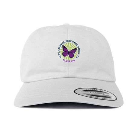 Champion of Hope for Leiomyosarcoma Research, a White Printed Classic Baseball Cap