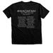 Nationals T-shirts, a Black Heather Premium Unisex Tee (back-view)