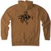 Gone fishing 2, a Saddle Heavyweight Pullover Hoodie (back-view)