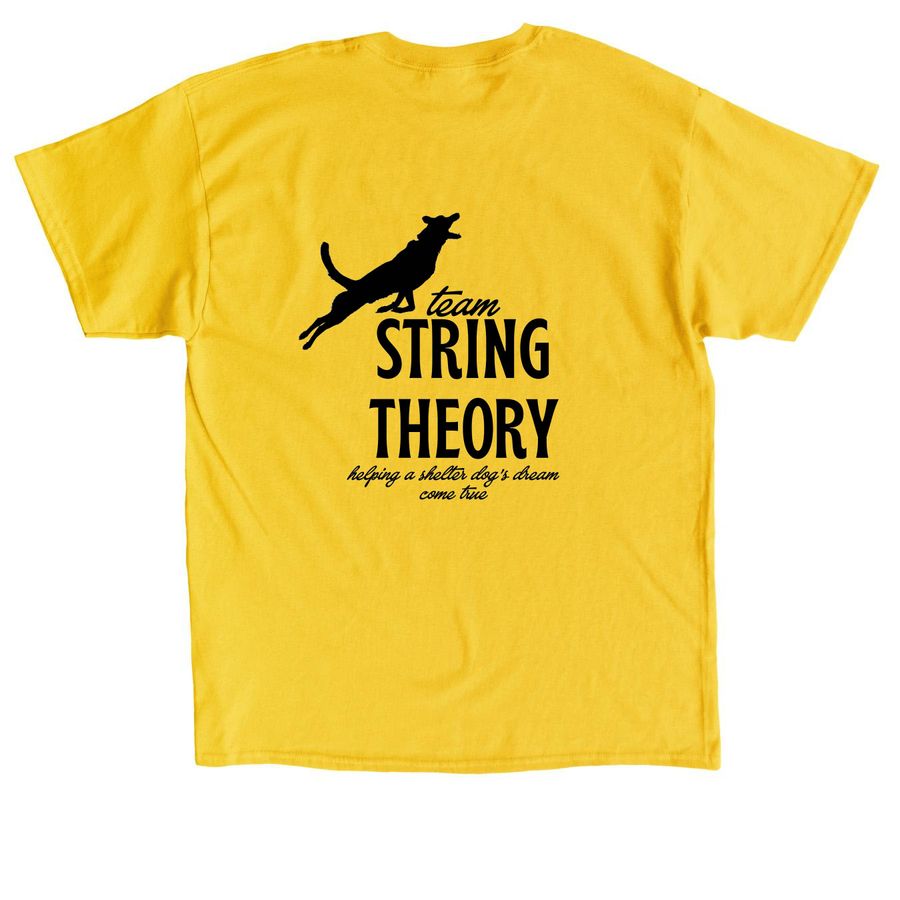 Knack's Trip to DockDogs Worlds!, a Daisy Classic Unisex Tee (back-view)