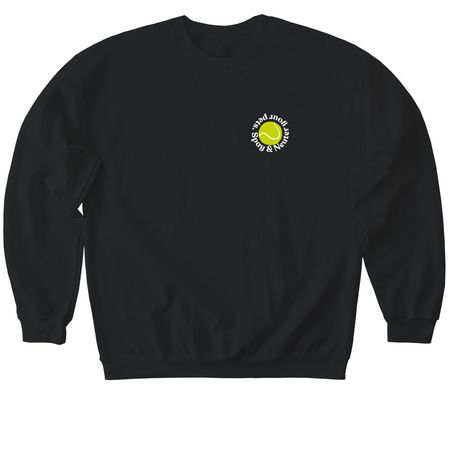 Spay & Neuter Your Pets, a Black Softstyle Crewneck Sweatshirt