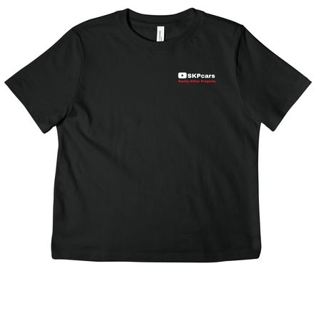 SKPcars Boomer guide, a Vintage Black Women's Heavyweight Tee