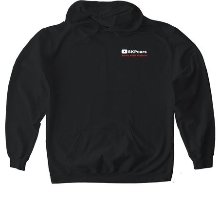 SKPcars Boomer guide, a Black Gildan Softstyle Pullover Hoodie